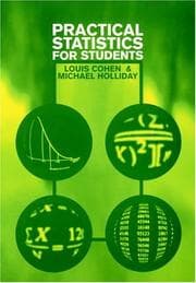 Tapa de Practical statistics for students