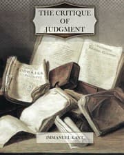 Tapa de The Critique of Judgment