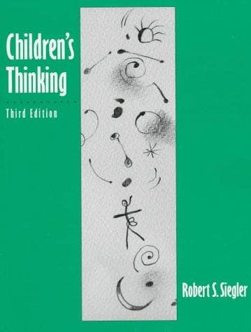 Tapa de Children's thinking