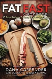 Tapa de Fat Fast Cookbook