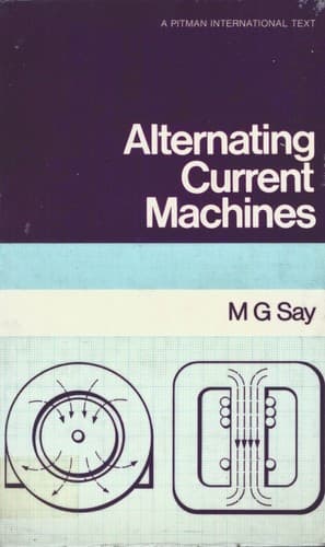 Tapa de Alternating current machines