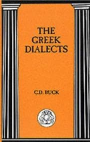 Tapa de Greek Dialects (BCP Advanced Language)