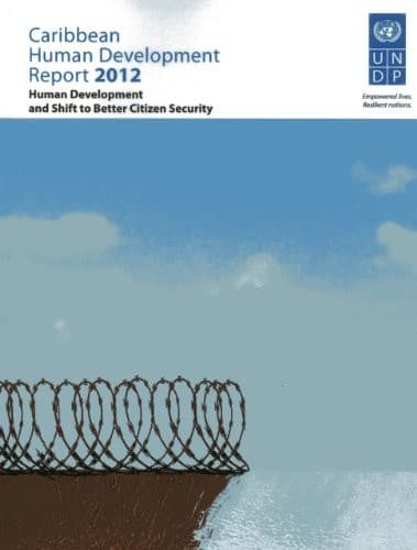 Tapa de Caribbean Human Development Report 2012