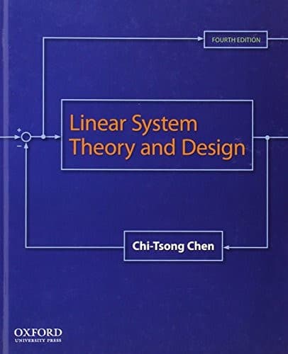 Tapa de Linear System Theory and Design