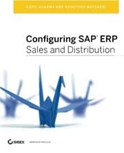 Tapa de Configuring SAP ERP Sales and Distribution