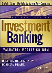 Tapa de Investment Banking Valuation Models