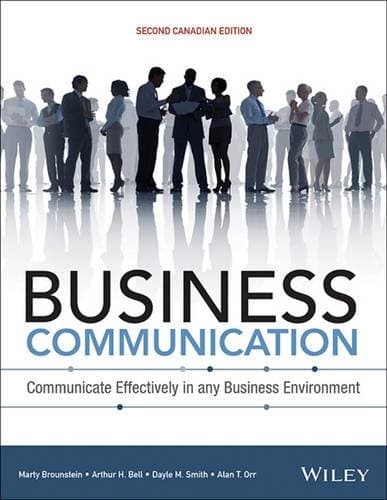 Tapa de Business Communication