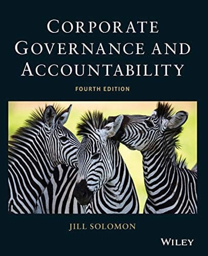 Tapa de Corporate Governance and Accountability