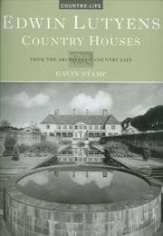 Tapa de Edwin Lutyens. Country Houses (Country Life)