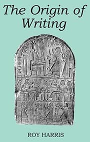 Tapa de The origin of writing