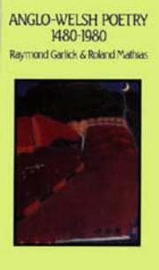 Tapa de Anglo-Welsh poetry, 1480-1990