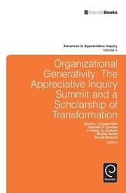Tapa de Organizational Generativity