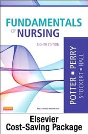 Tapa de Fundamentals of Nursing - Text and Mosby's Nursing Video Skills - Student Version DVD 3.0 Package