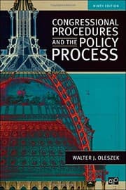 Tapa de Congressional procedures and the policy process