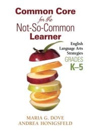Tapa de Common Core for the Not-So-Common Learner, Grades K-5