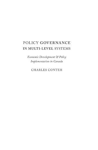 Tapa de Policy Governance in Multi-level Systems