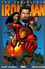 Tapa de Iron Man by Kurt Busiek & Sean Chen Omnibus