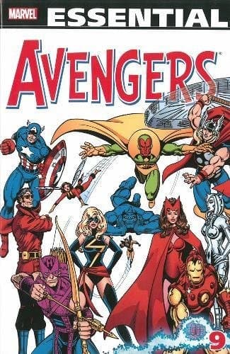 Tapa de Essential Avengers Volume 9