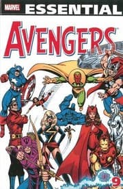 Tapa de Essential Avengers Volume 9