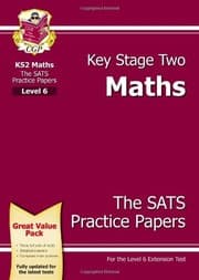 Tapa de KS2 Maths SATs Practice Papers - Level 6