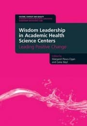 Tapa de Wisdom Leadership in Academic Health Science Centers