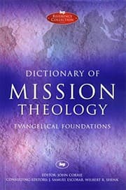 Tapa de Dictionary of Mission Theology