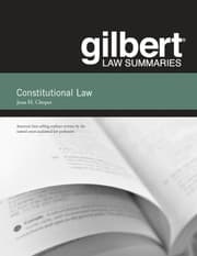 Tapa de Gilbert Law Summaries on Constitutional Law, 31st