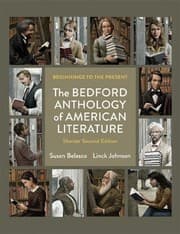 Tapa de The Bedford Anthology of American Literature, Shorter Edition