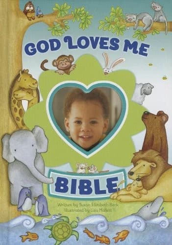 Tapa de God Loves Me Bible