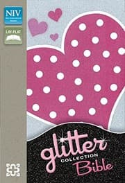 Tapa de NIV, Glitter Bible Collection, Leathersoft, Pink