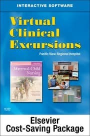 Tapa de Maternal Child Nursing - Text & Virtual Clinical Excursions 3.0 Package