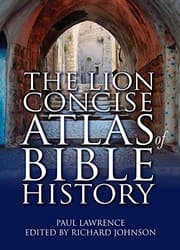 Tapa de The Lion Concise Atlas of Bible History