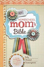 Tapa de KJV, Homeschool Mom's Bible, Hardcover