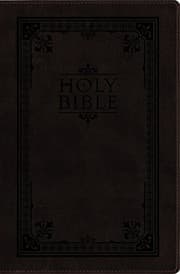 Tapa de NIV, ReadEasy Bible, Compact, Imitation Leather, Black, Red Letter Edition