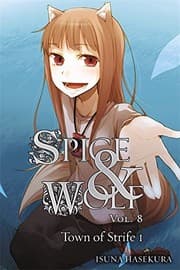 Tapa de 狼と香辛料VIII対立の町(上) (light novel)