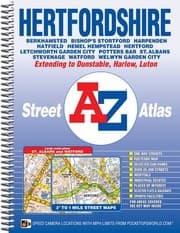 Tapa de Hertfordshire Street Atlas