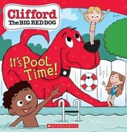 Tapa de Clifford the big red dog. It's pool time!