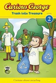 Tapa de Curious George. Trash into treasure