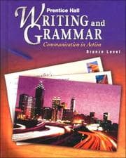 Tapa de Writing and Grammar, Grade 9