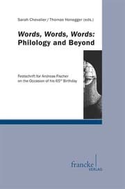 Tapa de Words, Words, Words : Philology and Beyond