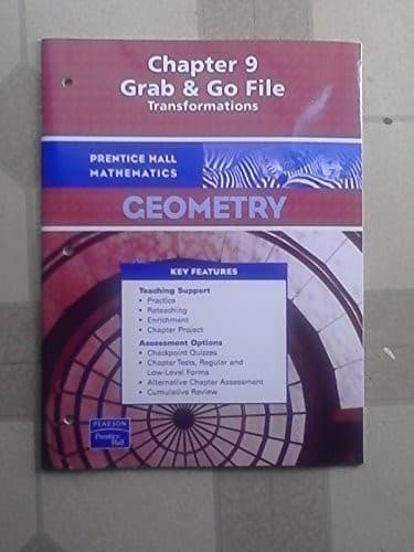 Tapa de Chapter 9 Grab & Go File Transformations, Prentice Hall Mathematics Geometry isbn 0131658271