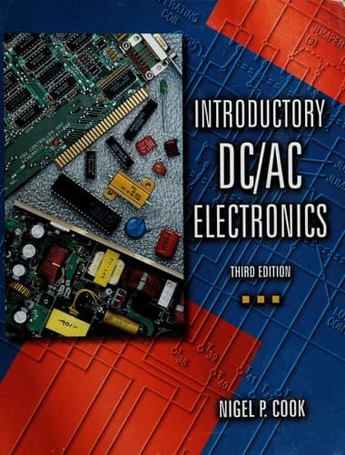 Tapa de Introductory DC/AC electronics