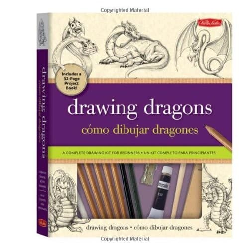 Tapa de Drawing Dragons Kit