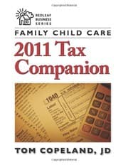 Tapa de Family Child Care 2011 Tax Companion