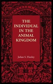 Tapa de The Individual in the Animal Kingdom