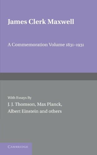 Tapa de James Clerk Maxwell