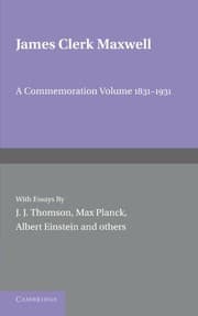 Tapa de James Clerk Maxwell