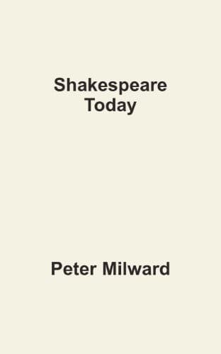 Tapa de Shakespeare Today