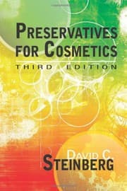 Tapa de Preservatives for Cosmetics, Third Edition