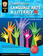 Tapa de Common Core Language Arts & Literacy Grade 1